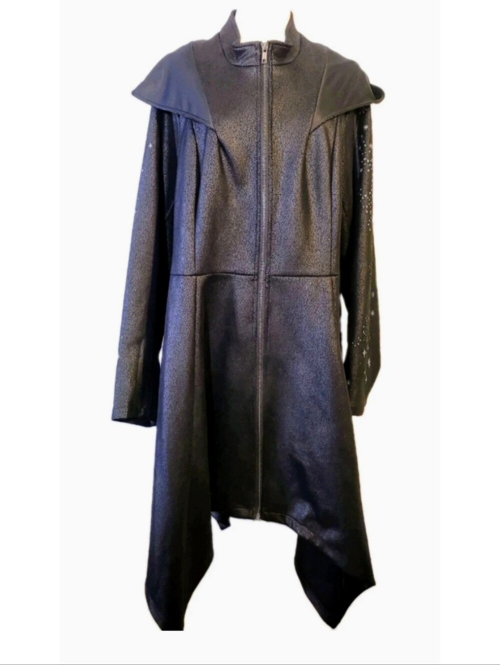 Harry Potter Deathly Hallows Coat Black Size 3 Cloak Cosplay Rare Limited Gothic